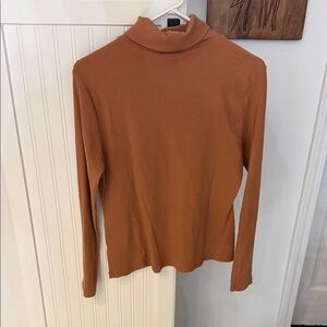 Old Navy Women's Long Sleeve Top in Rust